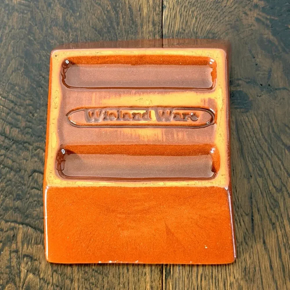 Vintage Wieland Ware Celestial Sun Terracotta Coasters Set of 5 | Sun Face Decor